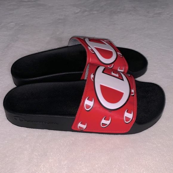 Red Champion Slides - Picture 2 of 5